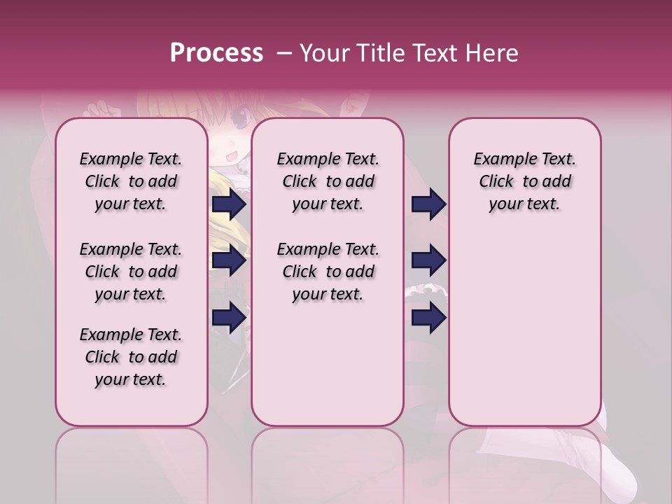A Girl Sitting In A Chair With A Remote Control In Her Hand PowerPoint Template