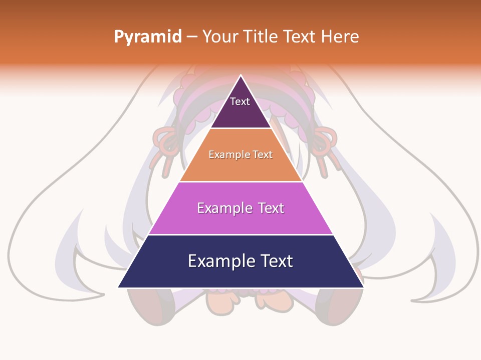 A Cartoon Girl With A Purple Hat And Sunglasses PowerPoint Template