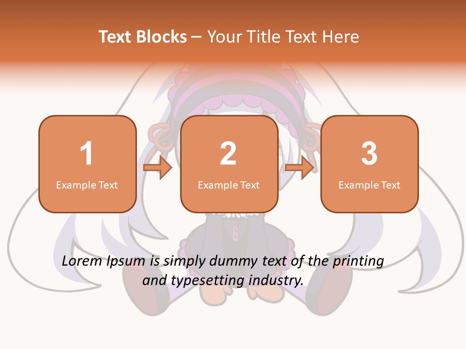 A Cartoon Girl With A Purple Hat And Sunglasses PowerPoint Template