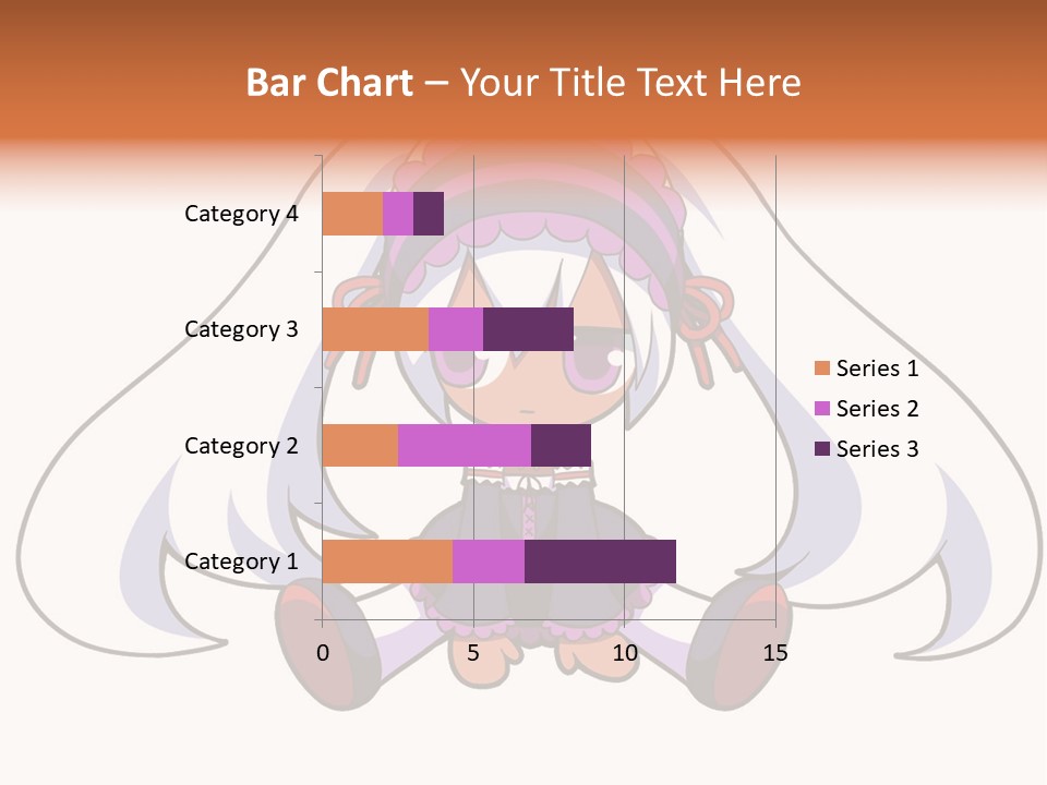 A Cartoon Girl With A Purple Hat And Sunglasses PowerPoint Template