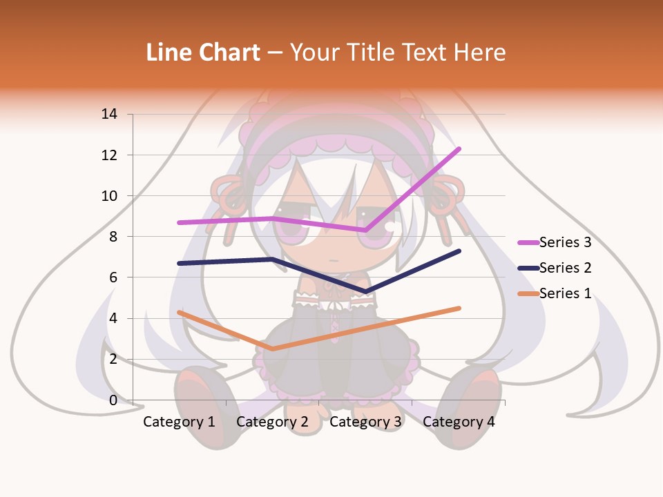 A Cartoon Girl With A Purple Hat And Sunglasses PowerPoint Template