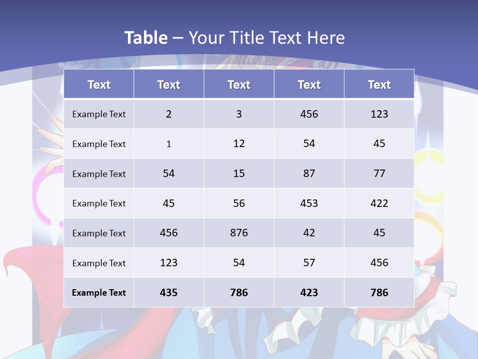 A Woman In A Blue Dress Is Holding A Cat PowerPoint Template