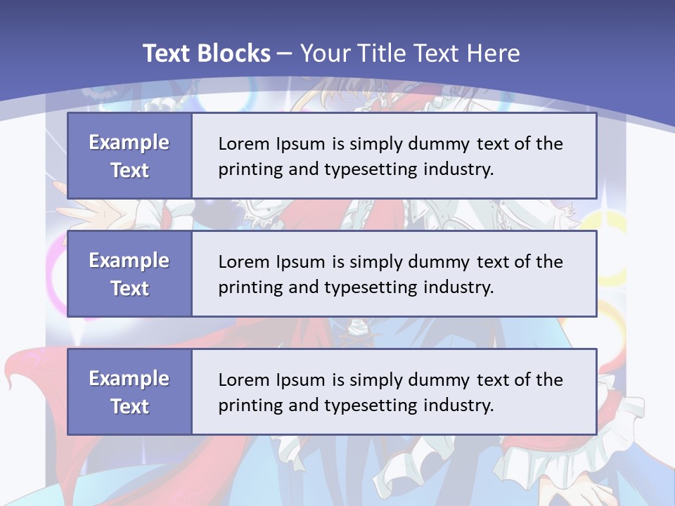 A Woman In A Blue Dress Is Holding A Cat PowerPoint Template