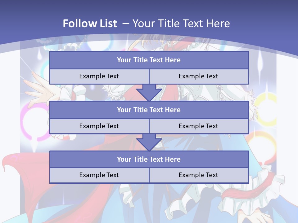 A Woman In A Blue Dress Is Holding A Cat PowerPoint Template