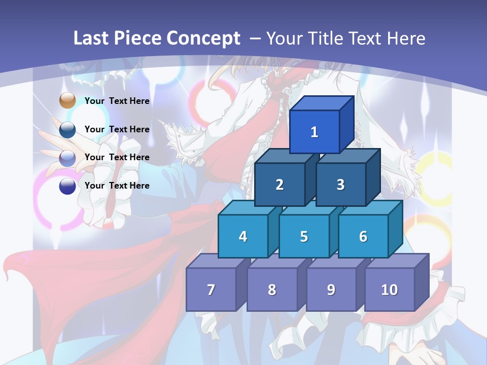 A Woman In A Blue Dress Is Holding A Cat PowerPoint Template