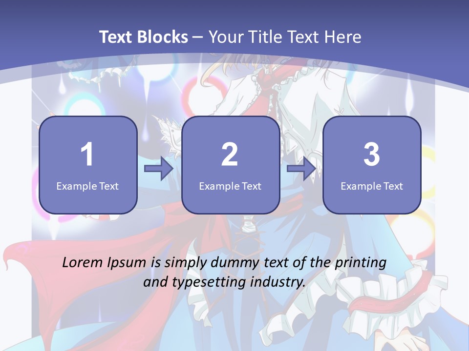 A Woman In A Blue Dress Is Holding A Cat PowerPoint Template