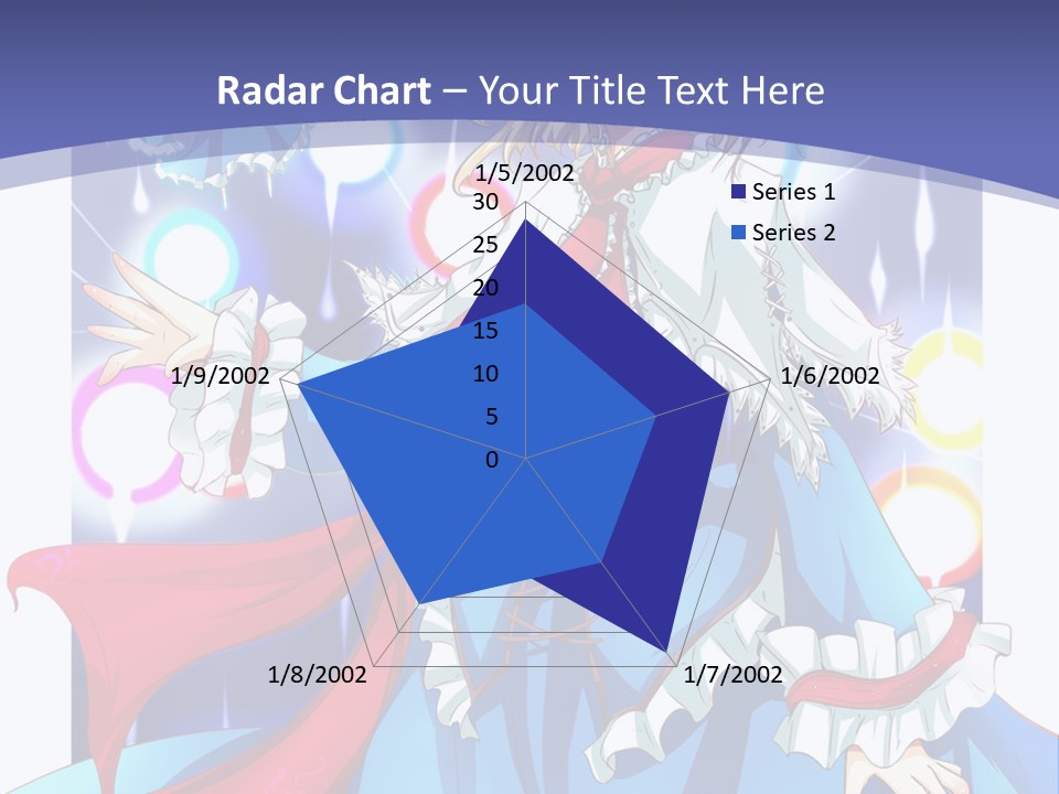 A Woman In A Blue Dress Is Holding A Cat PowerPoint Template