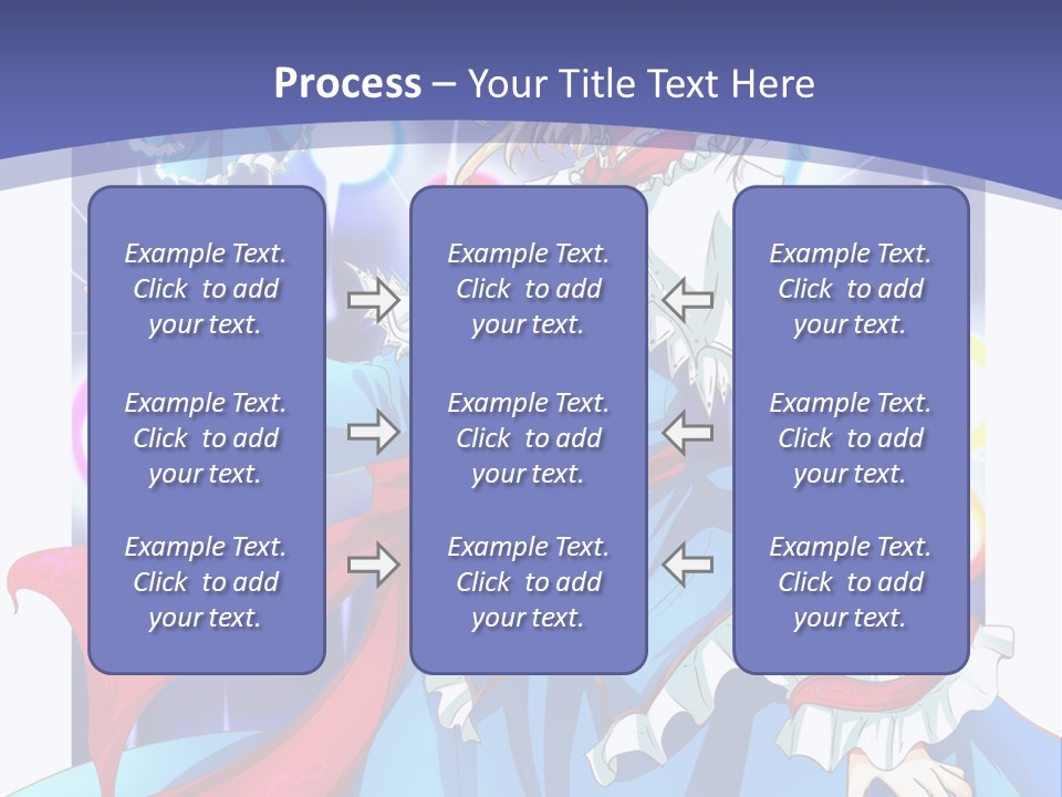 A Woman In A Blue Dress Is Holding A Cat PowerPoint Template