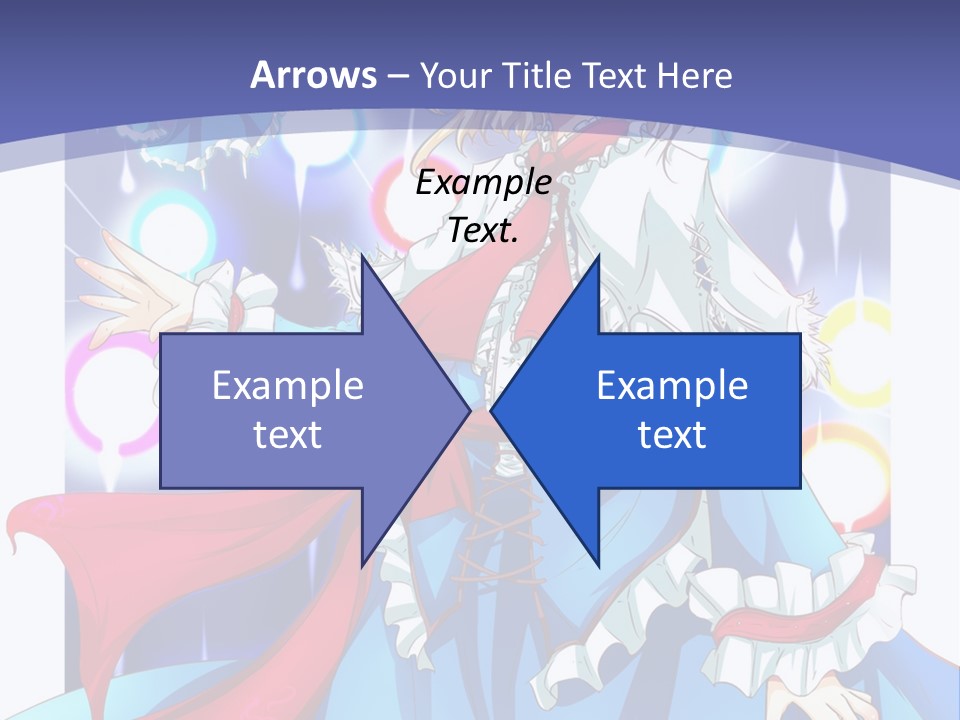 A Woman In A Blue Dress Is Holding A Cat PowerPoint Template