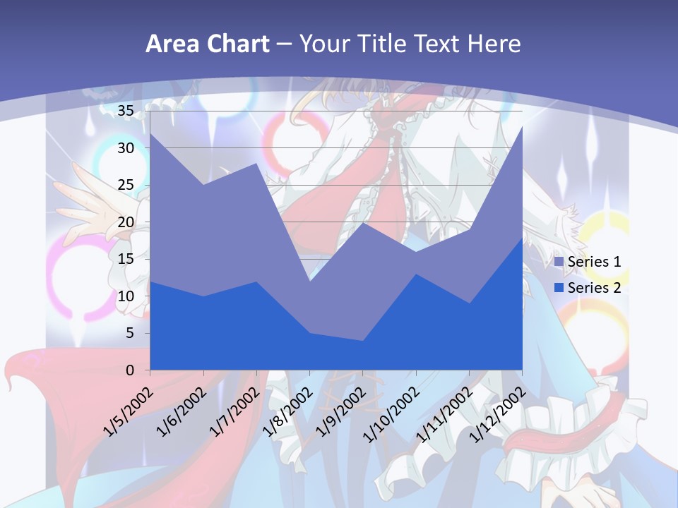 A Woman In A Blue Dress Is Holding A Cat PowerPoint Template