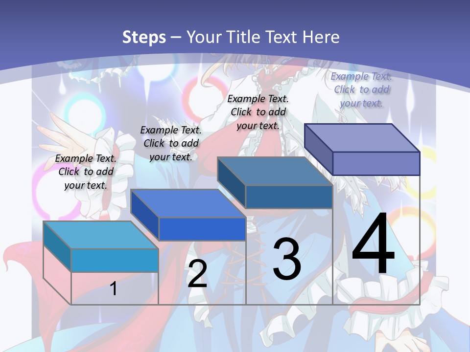 A Woman In A Blue Dress Is Holding A Cat PowerPoint Template