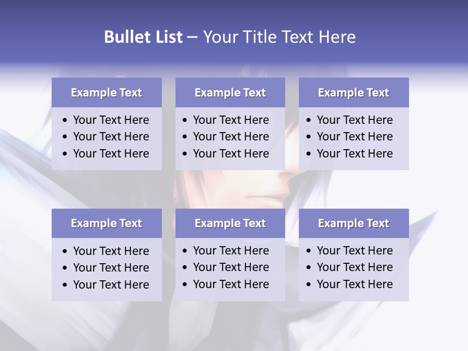 A Anime Character With A Sword In His Hand PowerPoint Template