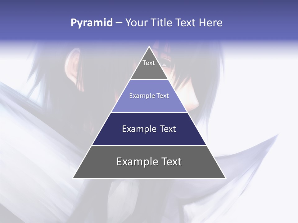 A Anime Character With A Sword In His Hand PowerPoint Template