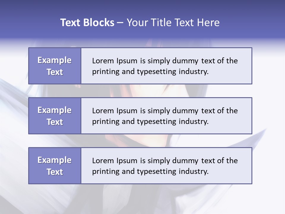 A Anime Character With A Sword In His Hand PowerPoint Template