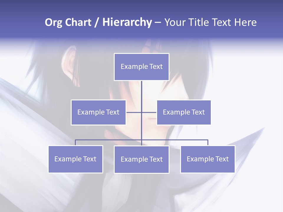 A Anime Character With A Sword In His Hand PowerPoint Template