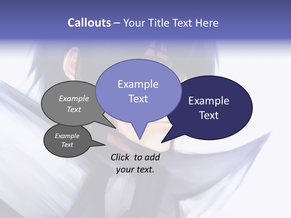 A Anime Character With A Sword In His Hand PowerPoint Template