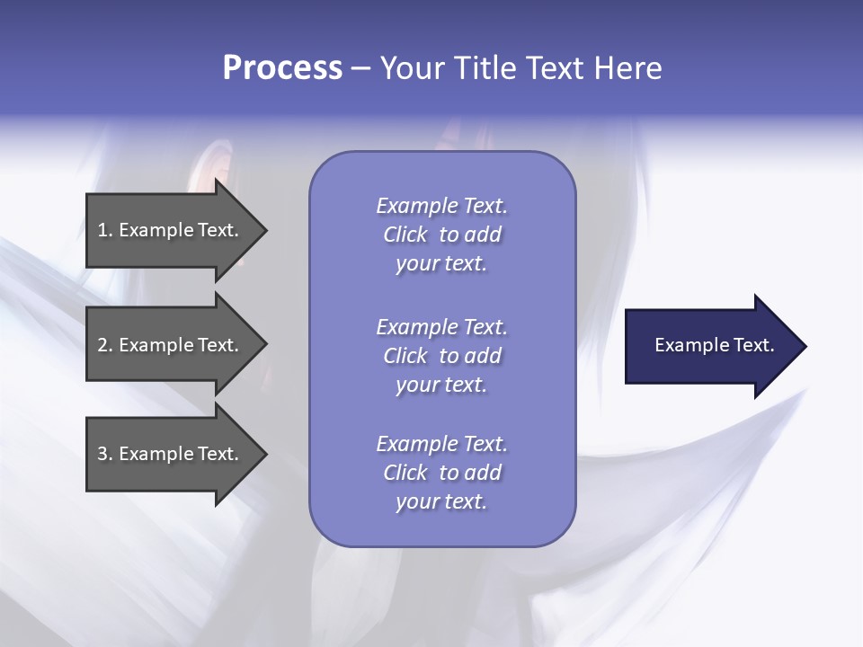 A Anime Character With A Sword In His Hand PowerPoint Template