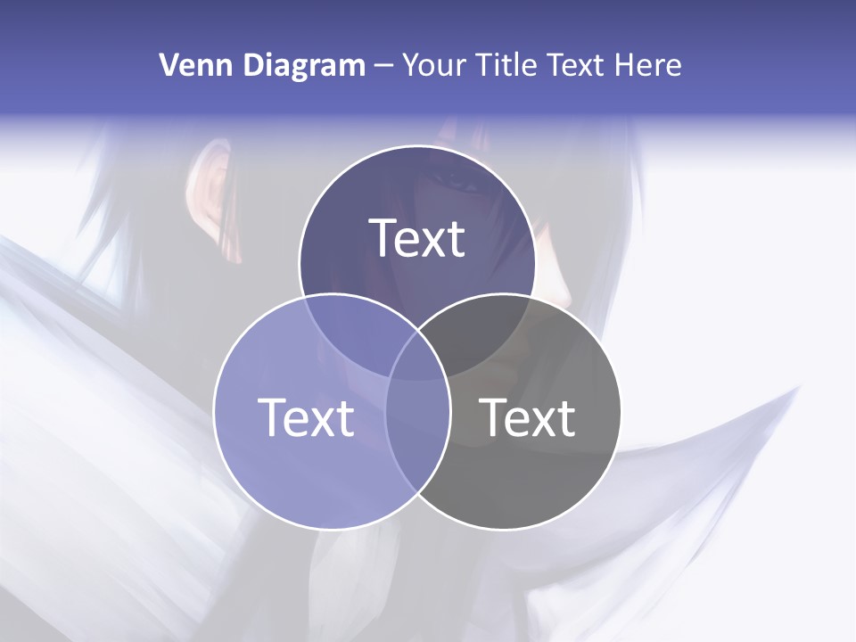 A Anime Character With A Sword In His Hand PowerPoint Template