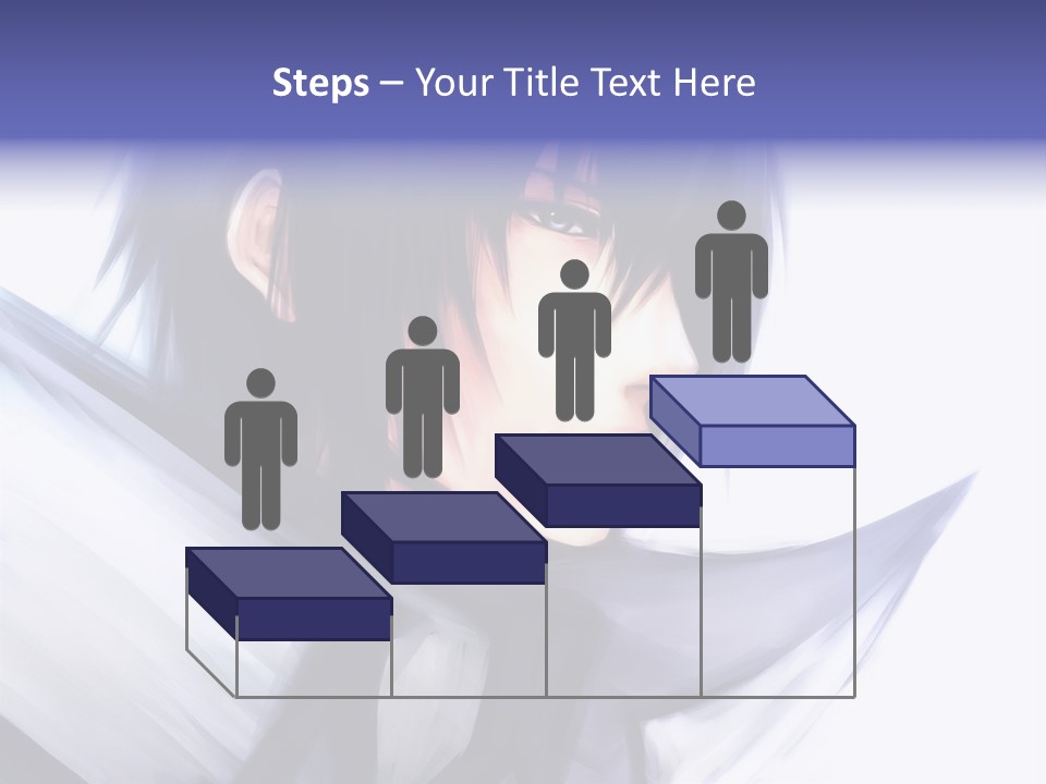 A Anime Character With A Sword In His Hand PowerPoint Template