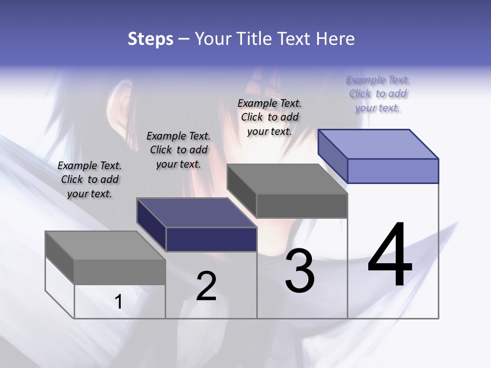 A Anime Character With A Sword In His Hand PowerPoint Template