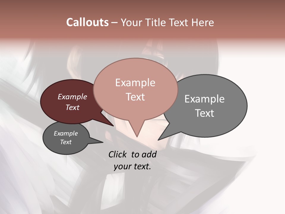 A Man With Black Hair And A Sword In His Hand PowerPoint Template