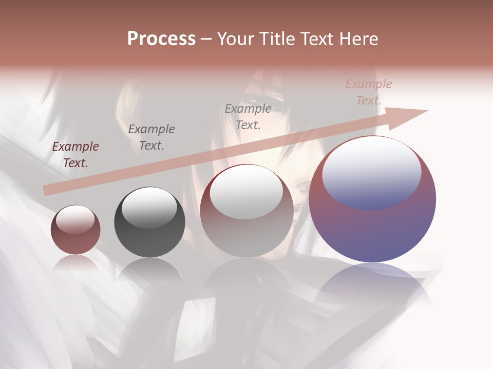 A Man With Black Hair And A Sword In His Hand PowerPoint Template