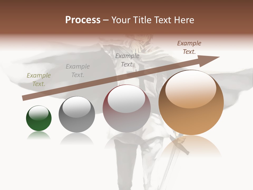 A Man With A Sword And A Cross On His Chest PowerPoint Template