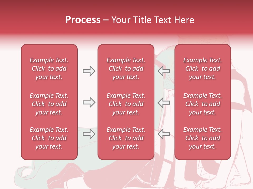 A Couple Of Anime Characters Hugging Each Other PowerPoint Template