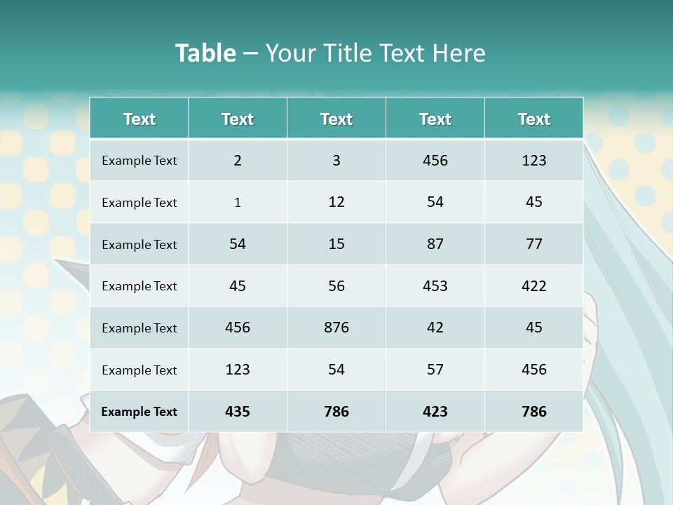 A Couple Of Anime Girls Hugging Each Other PowerPoint Template