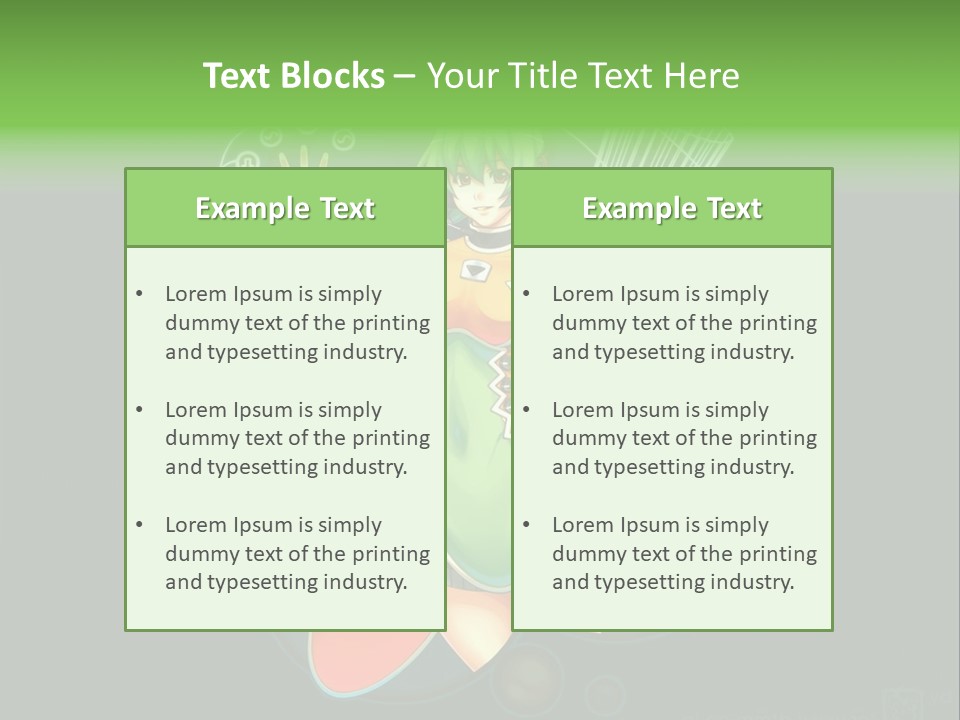 A Woman In A Dress Is Holding A Basket PowerPoint Template