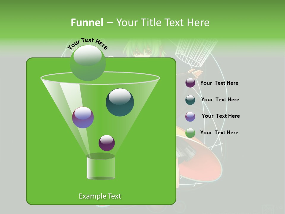 A Woman In A Dress Is Holding A Basket PowerPoint Template