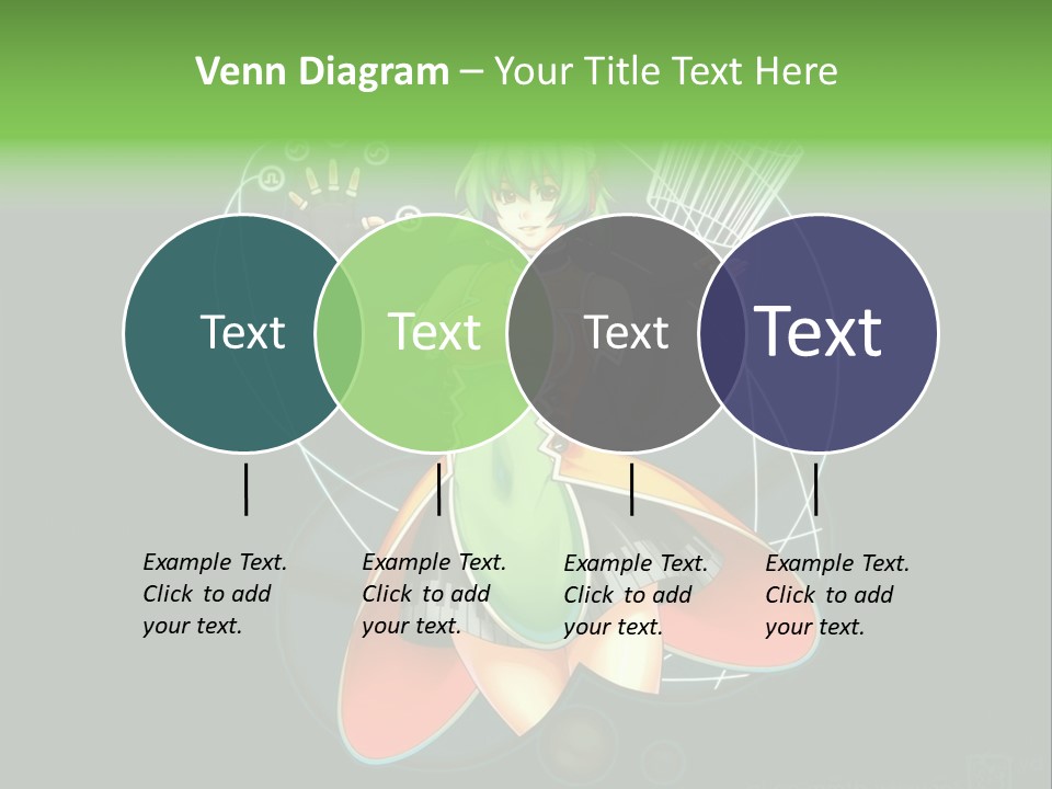 A Woman In A Dress Is Holding A Basket PowerPoint Template