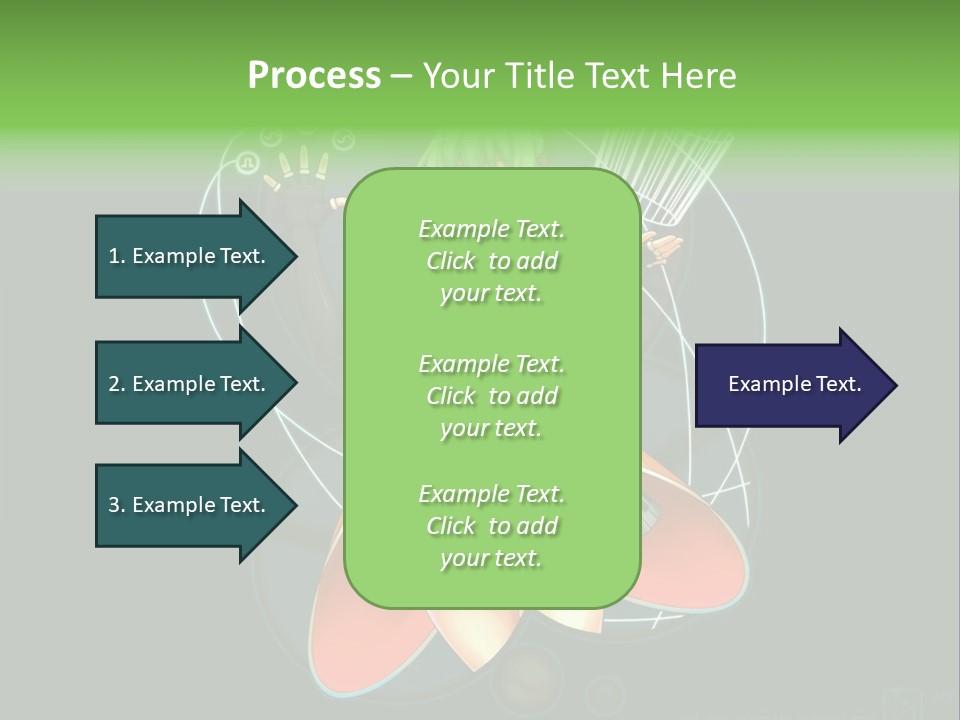 A Woman In A Dress Is Holding A Basket PowerPoint Template