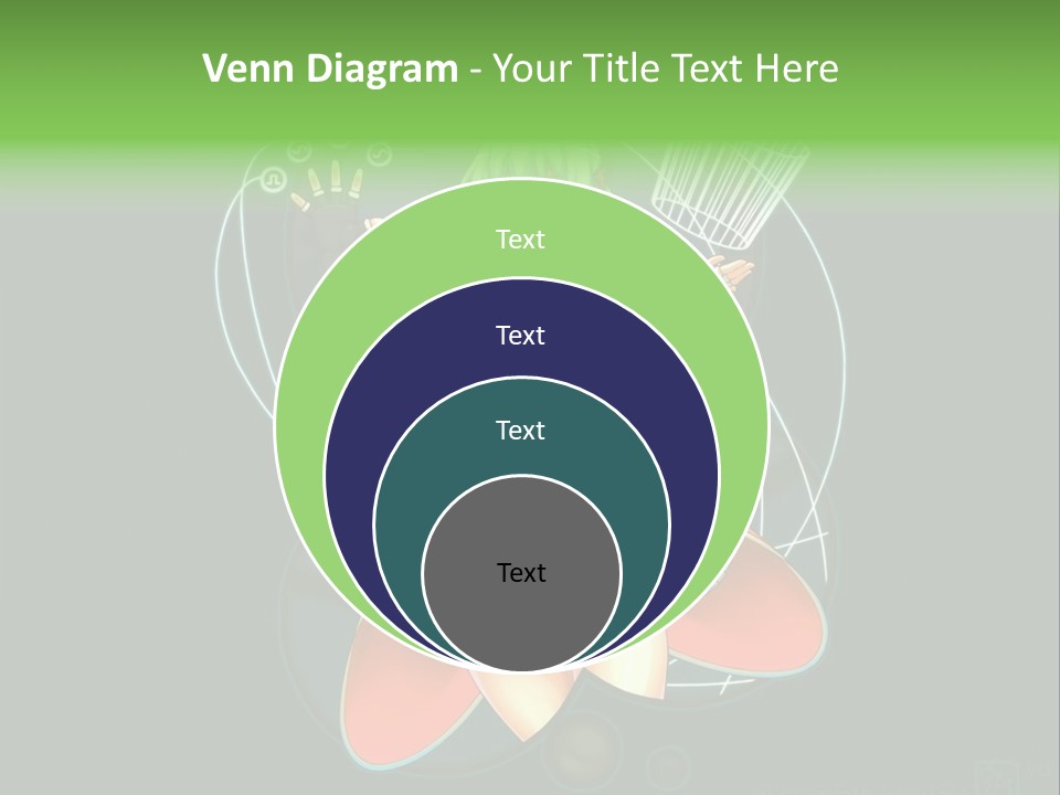 A Woman In A Dress Is Holding A Basket PowerPoint Template