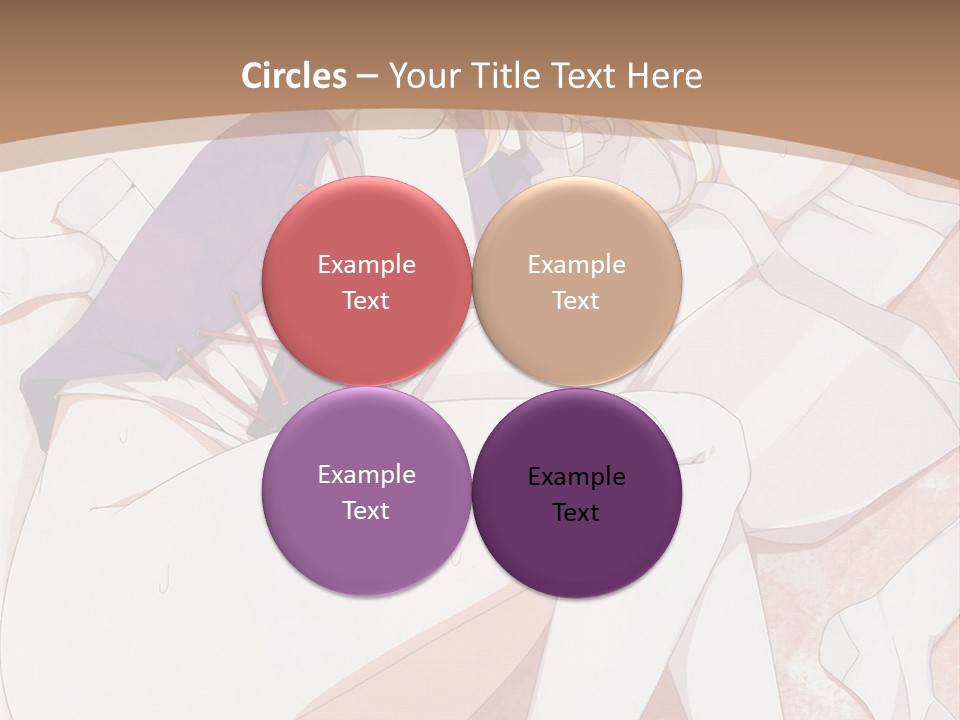 A Girl In A Hat Is Sitting On The Ground PowerPoint Template