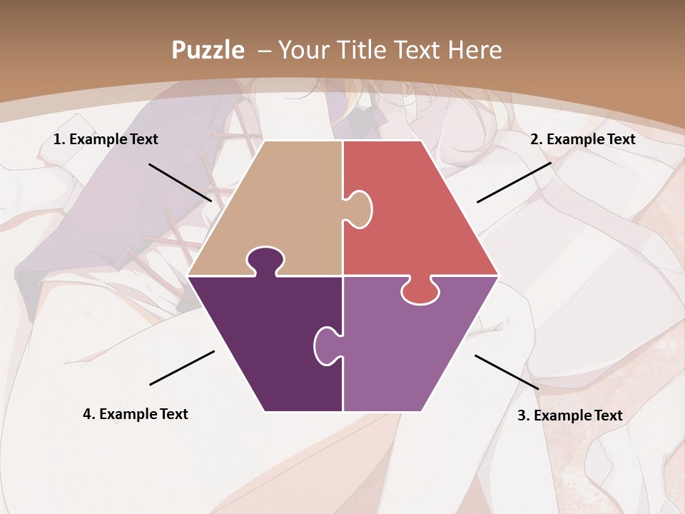 A Girl In A Hat Is Sitting On The Ground PowerPoint Template