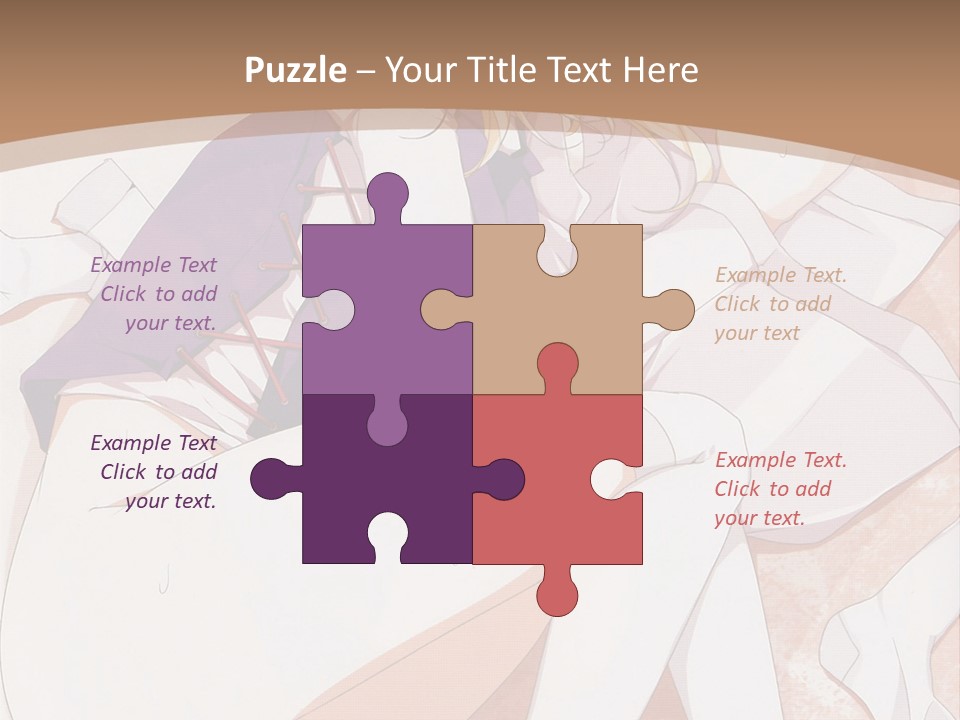 A Girl In A Hat Is Sitting On The Ground PowerPoint Template