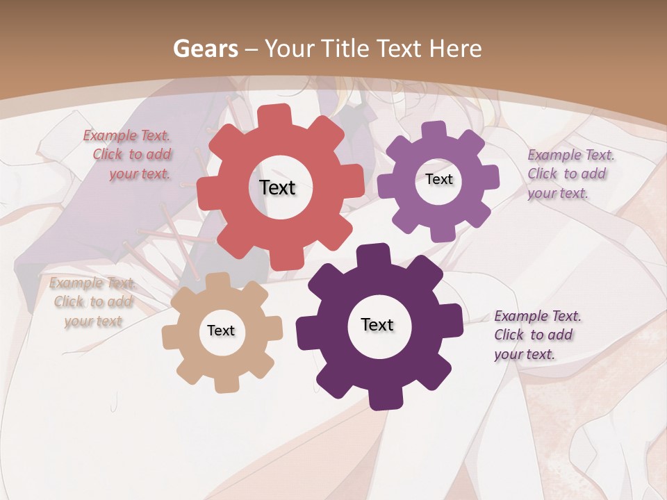 A Girl In A Hat Is Sitting On The Ground PowerPoint Template