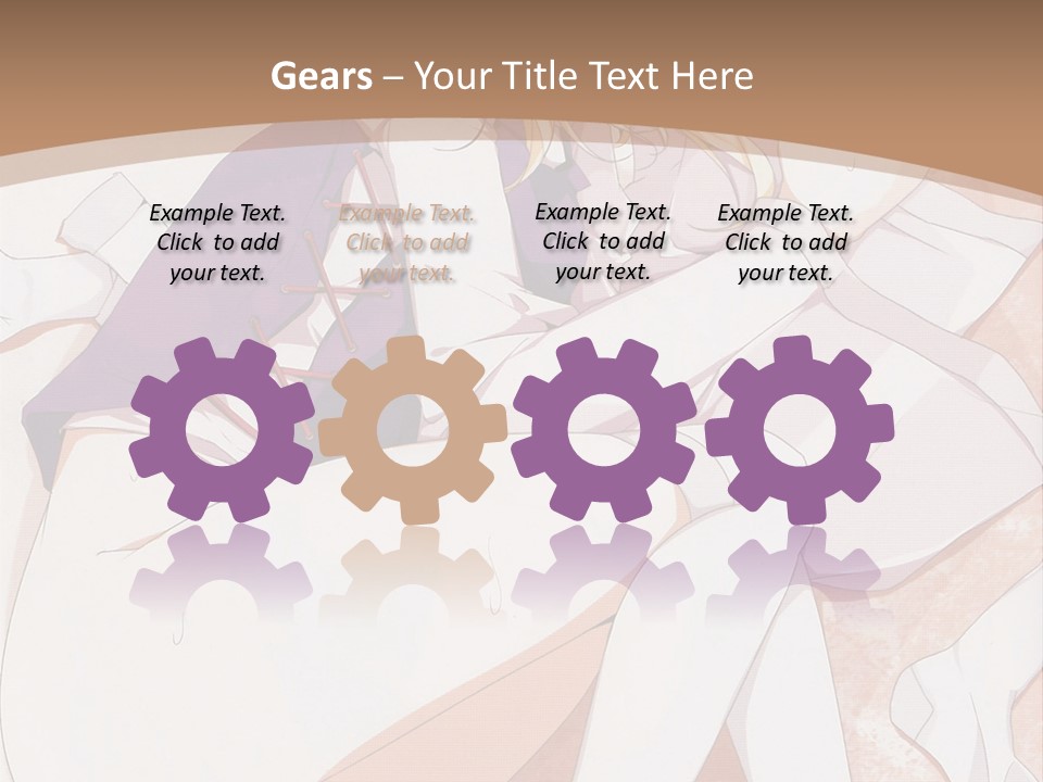 A Girl In A Hat Is Sitting On The Ground PowerPoint Template