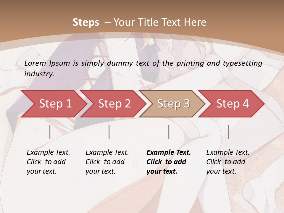 A Girl In A Hat Is Sitting On The Ground PowerPoint Template