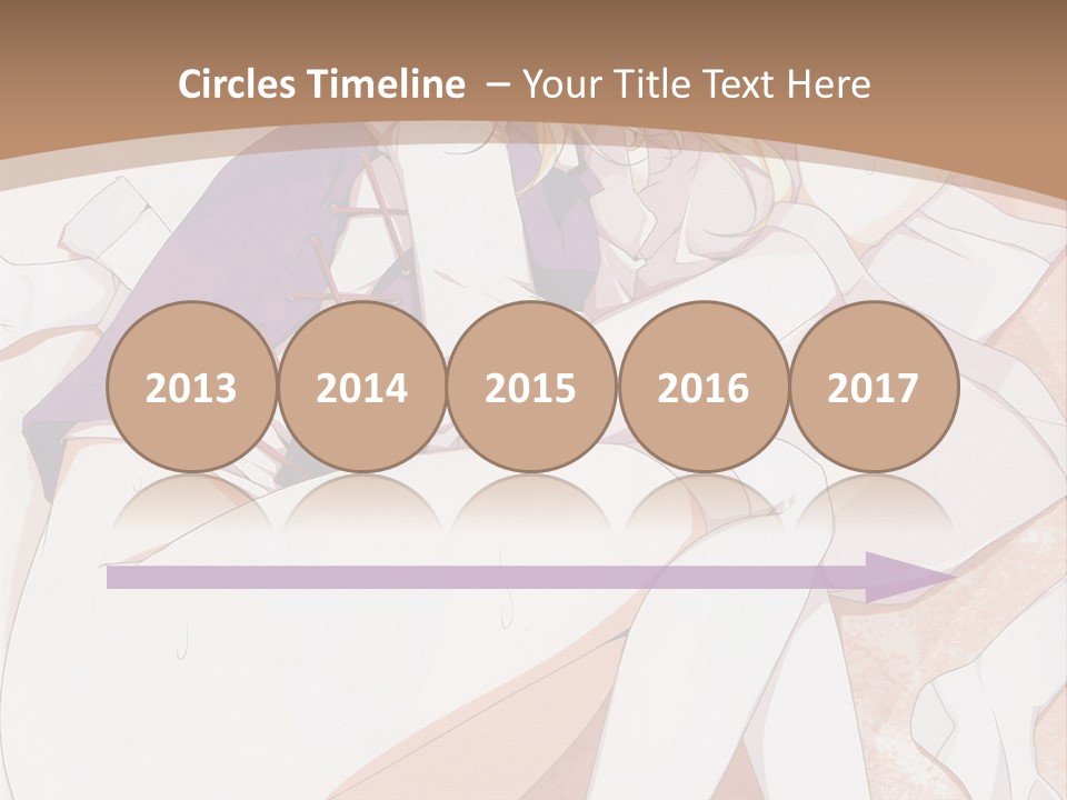 A Girl In A Hat Is Sitting On The Ground PowerPoint Template