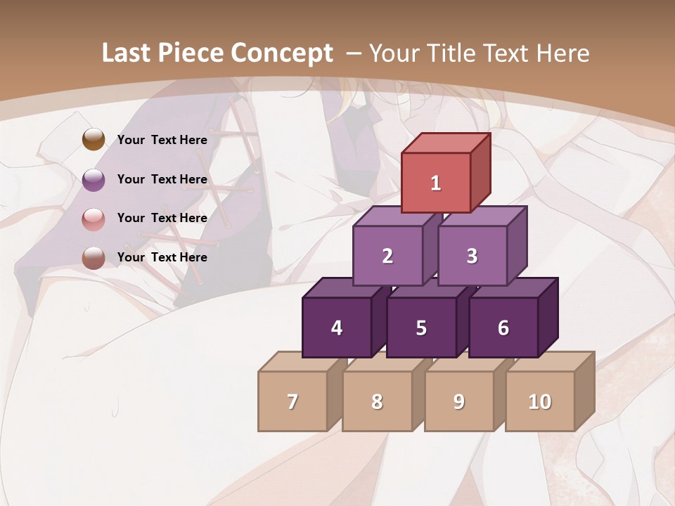 A Girl In A Hat Is Sitting On The Ground PowerPoint Template