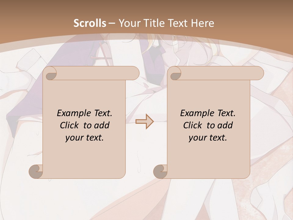 A Girl In A Hat Is Sitting On The Ground PowerPoint Template