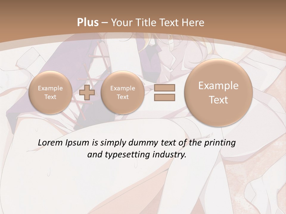 A Girl In A Hat Is Sitting On The Ground PowerPoint Template