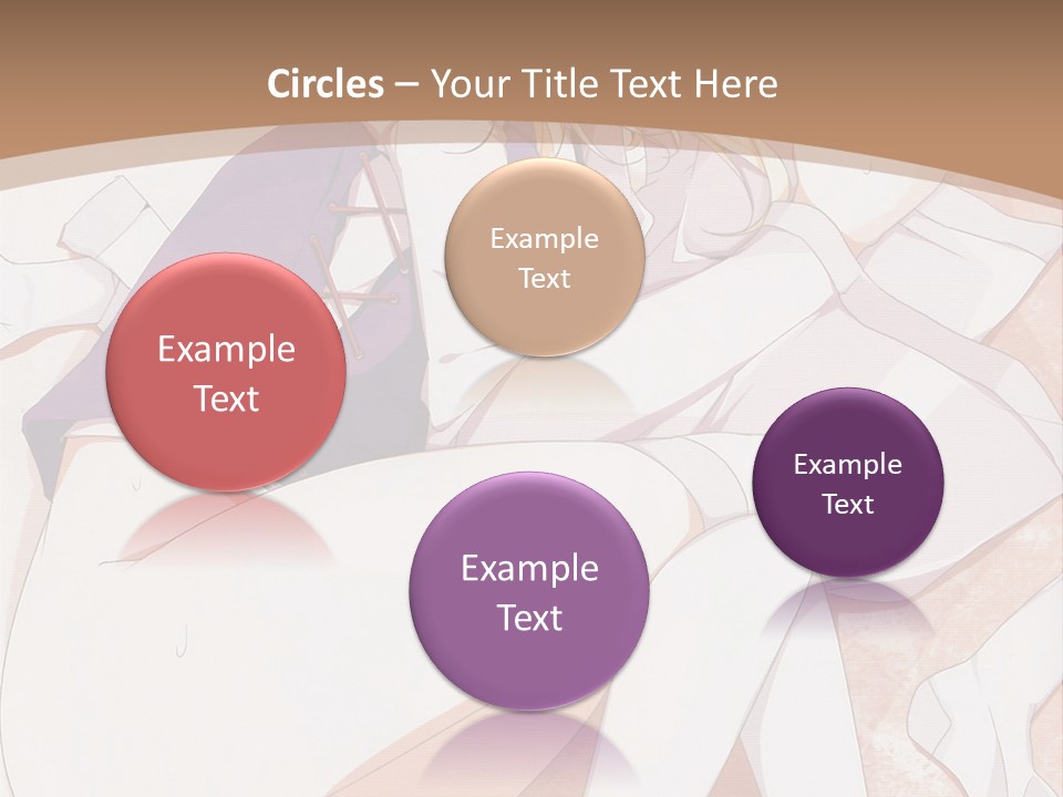 A Girl In A Hat Is Sitting On The Ground PowerPoint Template