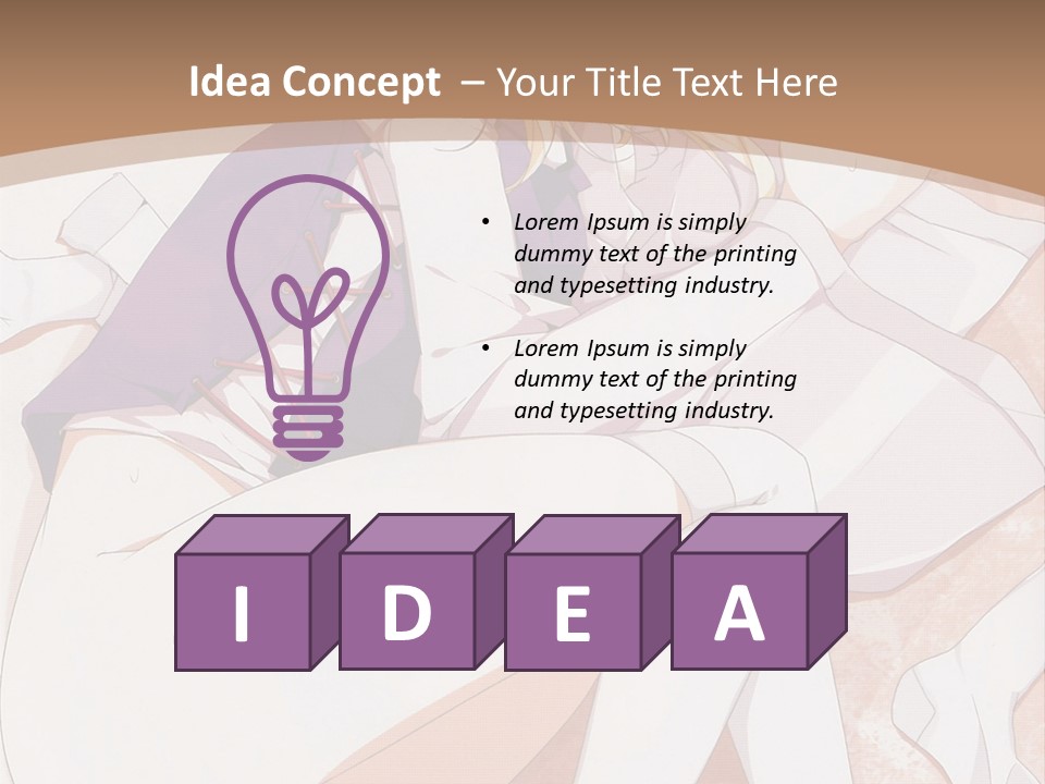 A Girl In A Hat Is Sitting On The Ground PowerPoint Template