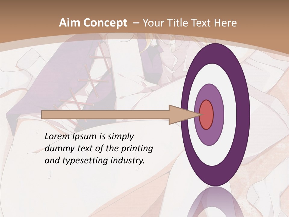 A Girl In A Hat Is Sitting On The Ground PowerPoint Template