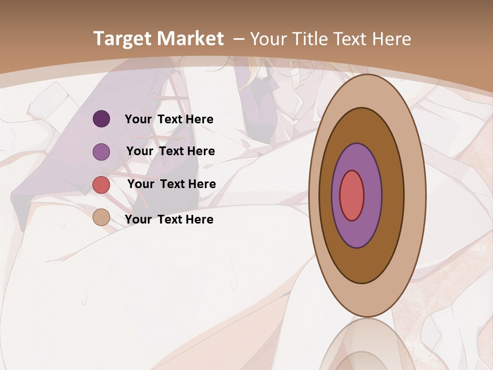 A Girl In A Hat Is Sitting On The Ground PowerPoint Template