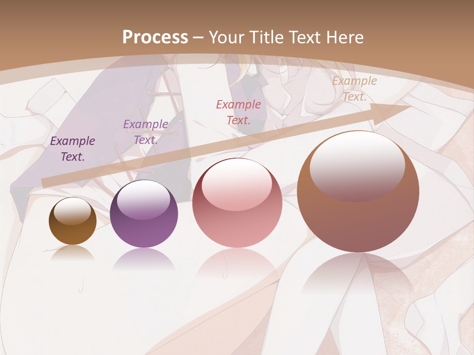 A Girl In A Hat Is Sitting On The Ground PowerPoint Template