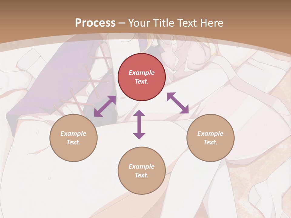 A Girl In A Hat Is Sitting On The Ground PowerPoint Template